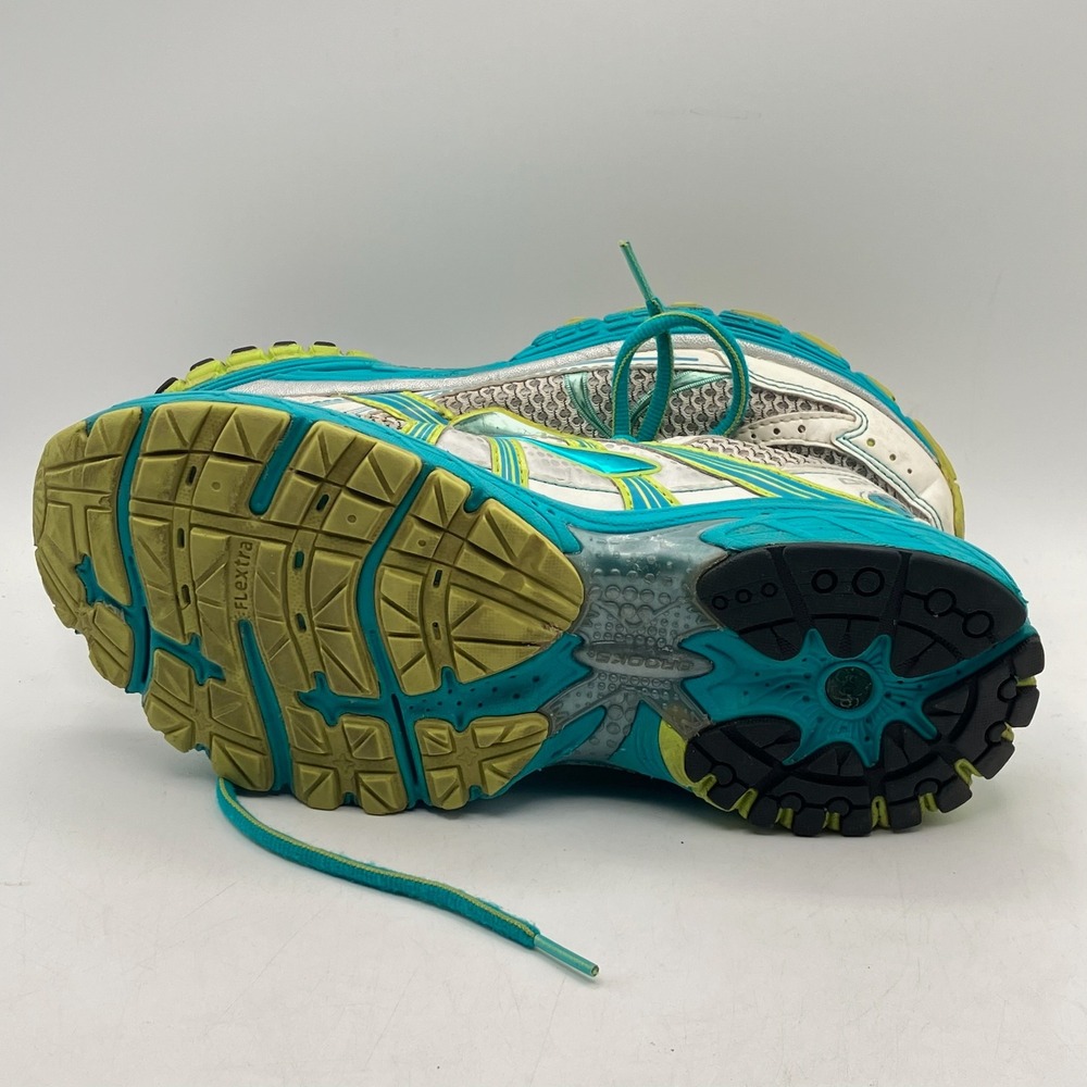 Brooks Defyance D4 Womens Running Shoes Size 8 Turquoise Green‎ Sneakers - Picture 4 of 8